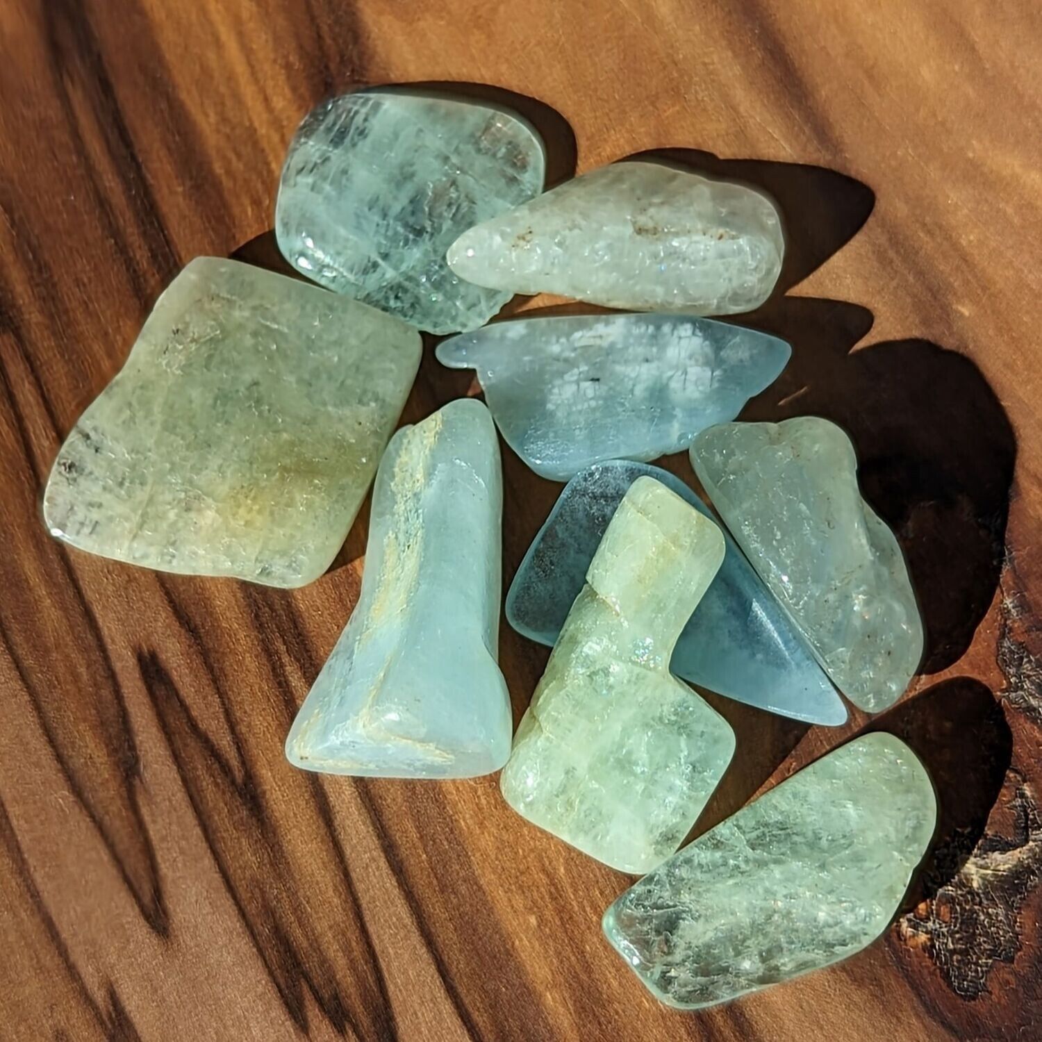 Mini Tumbles and Chips, Stone: Aquamarine