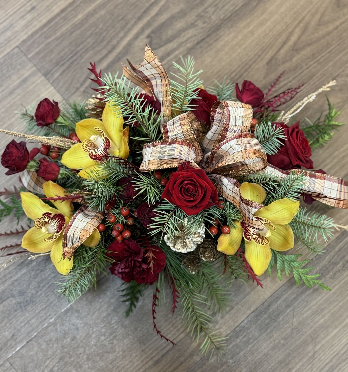 Christmas Captivating Custom Centerpiece