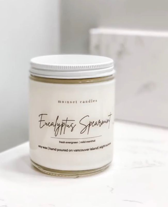 Eucalyptus Spearmint 8 oz Candle