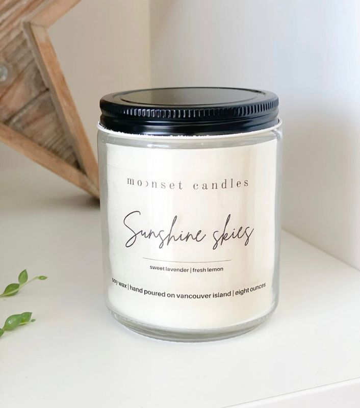 Sunshine Skies 8 oz Candle