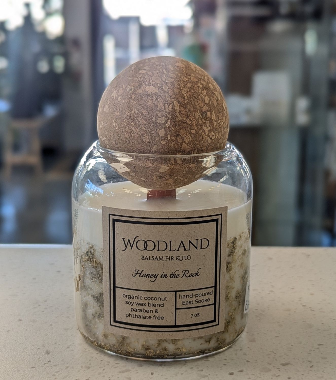 Woodland 7oz Candle Ball Top