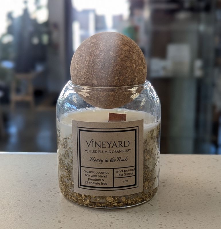 Vineyard 7oz Candle Ball Top