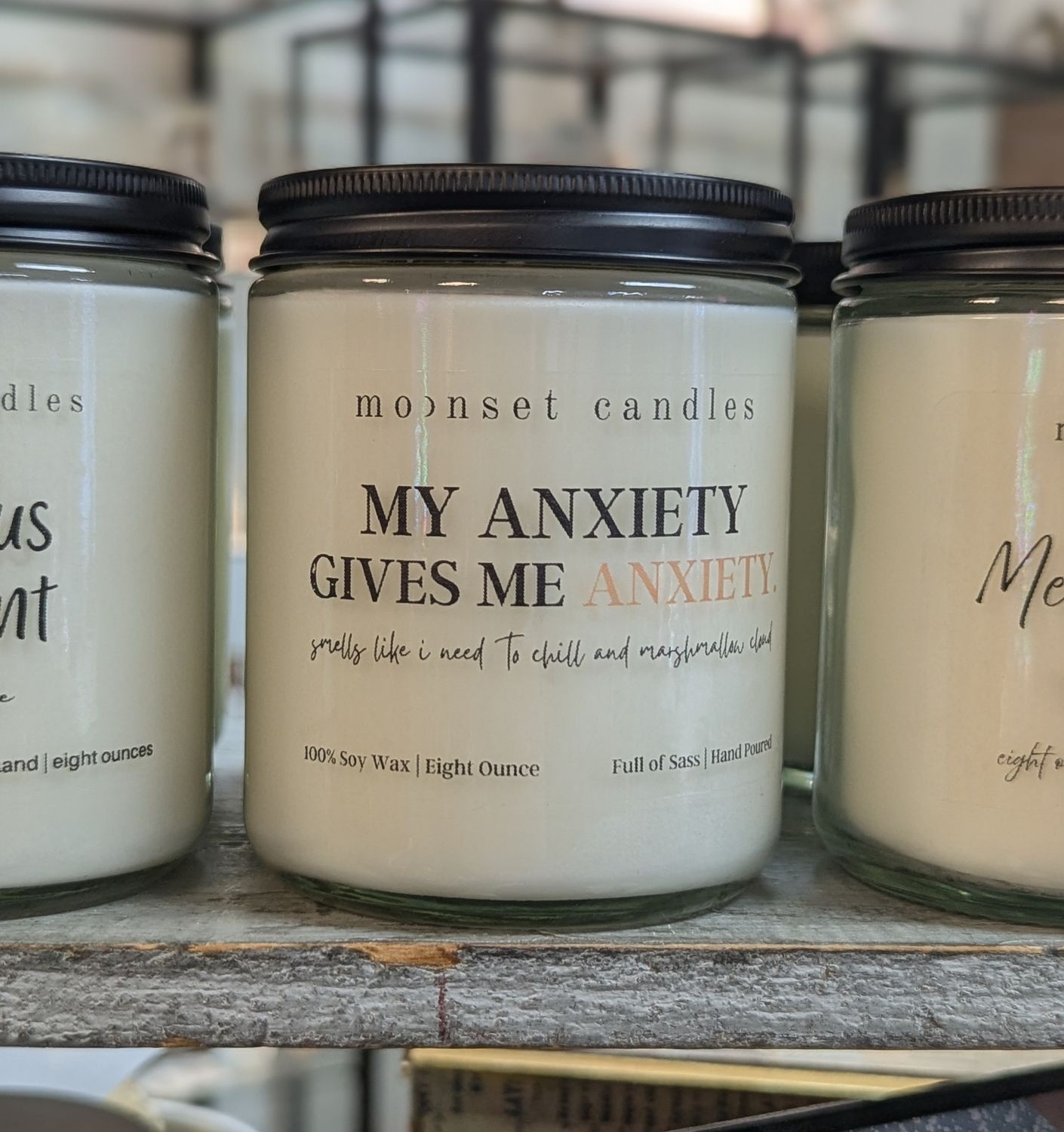 My Anxiety 8 oz Candle