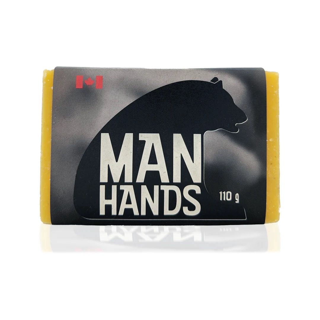 Man Hands Soap