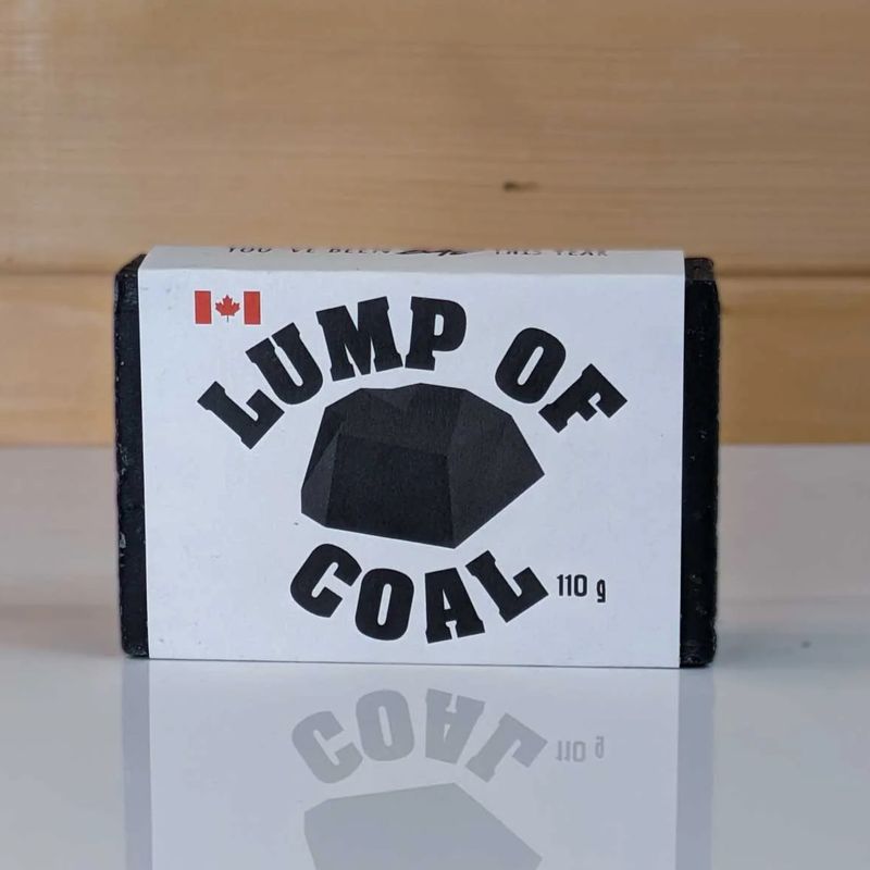 Lump of Coal Soap