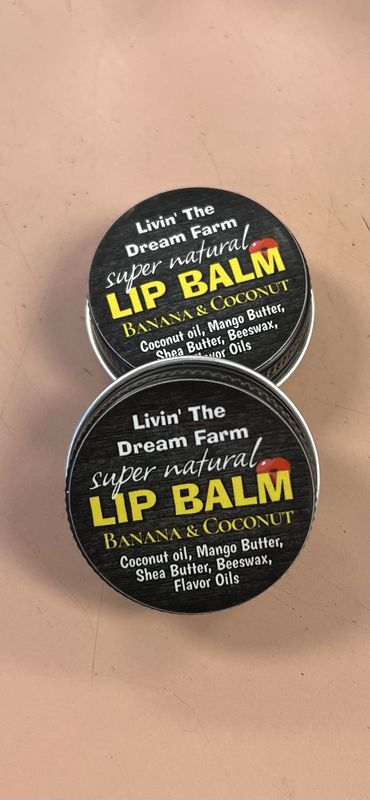 Banana and Coconut Lip Balm