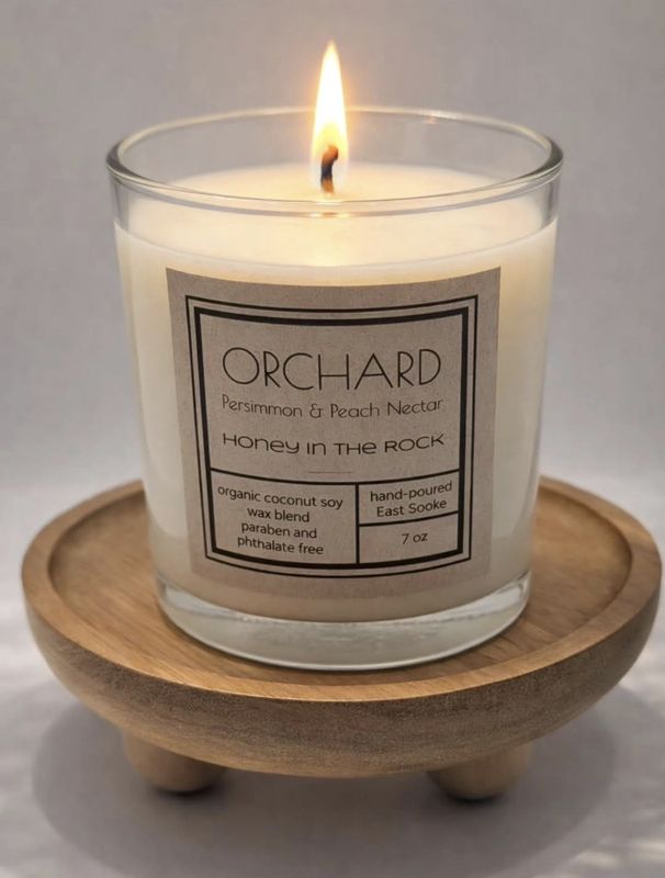 Orchard Persimmon &amp; Peach Nector Candle 7 oz