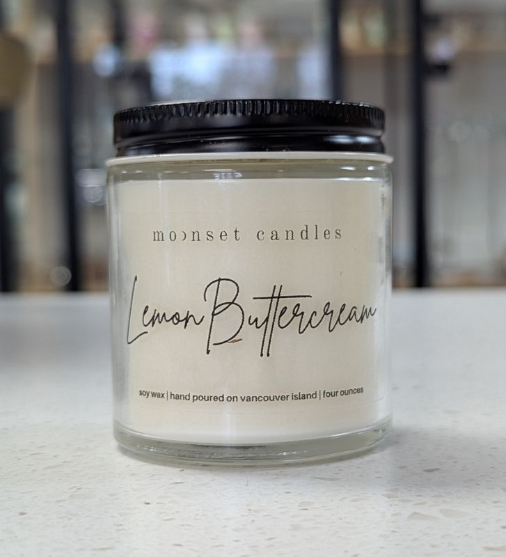Lemon Buttercream Candle 4 oz