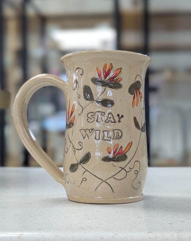 Stay Wild Honeysuckle Mug
