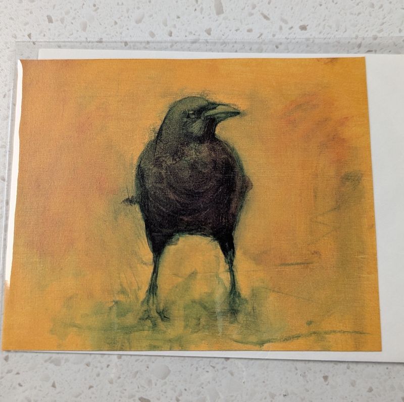 Edgar Allan Crow Card