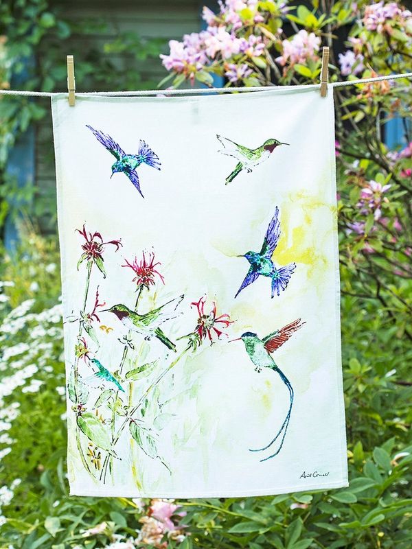 Hummingbird Tea Towel 19x27
