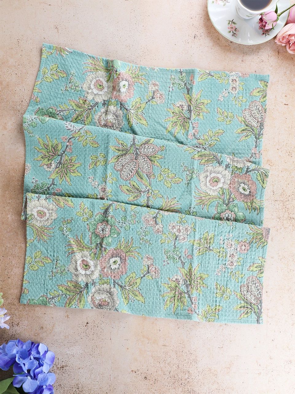 Augustine Tea Towel Set of 2 - Jade 19x27