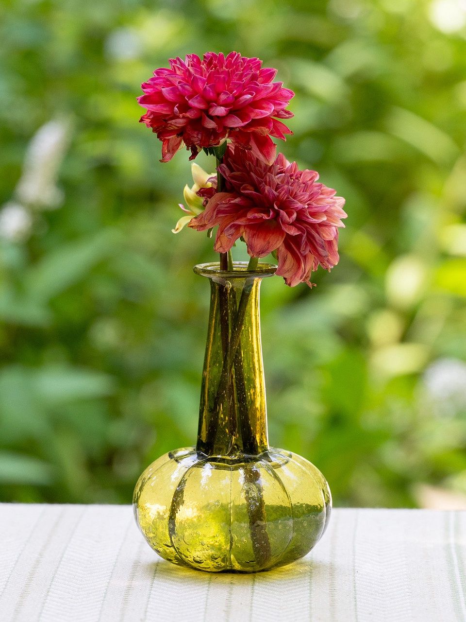 Petite Parisian Vase Green