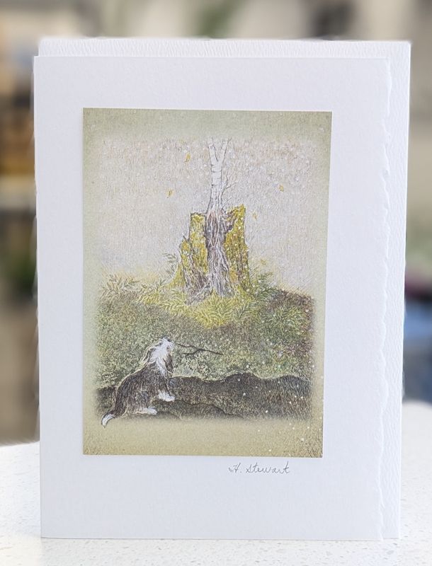 Mossy Stump Card