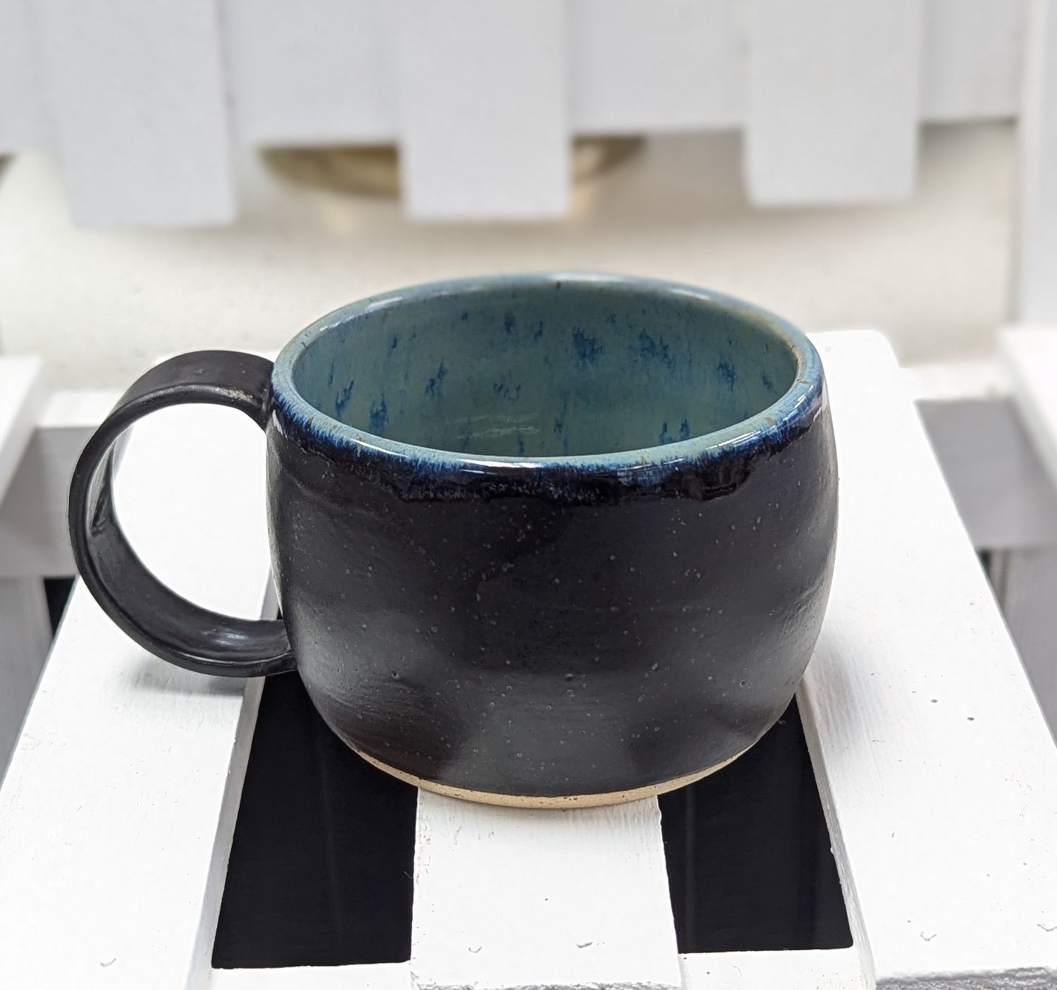 Black Cappuccino Cup