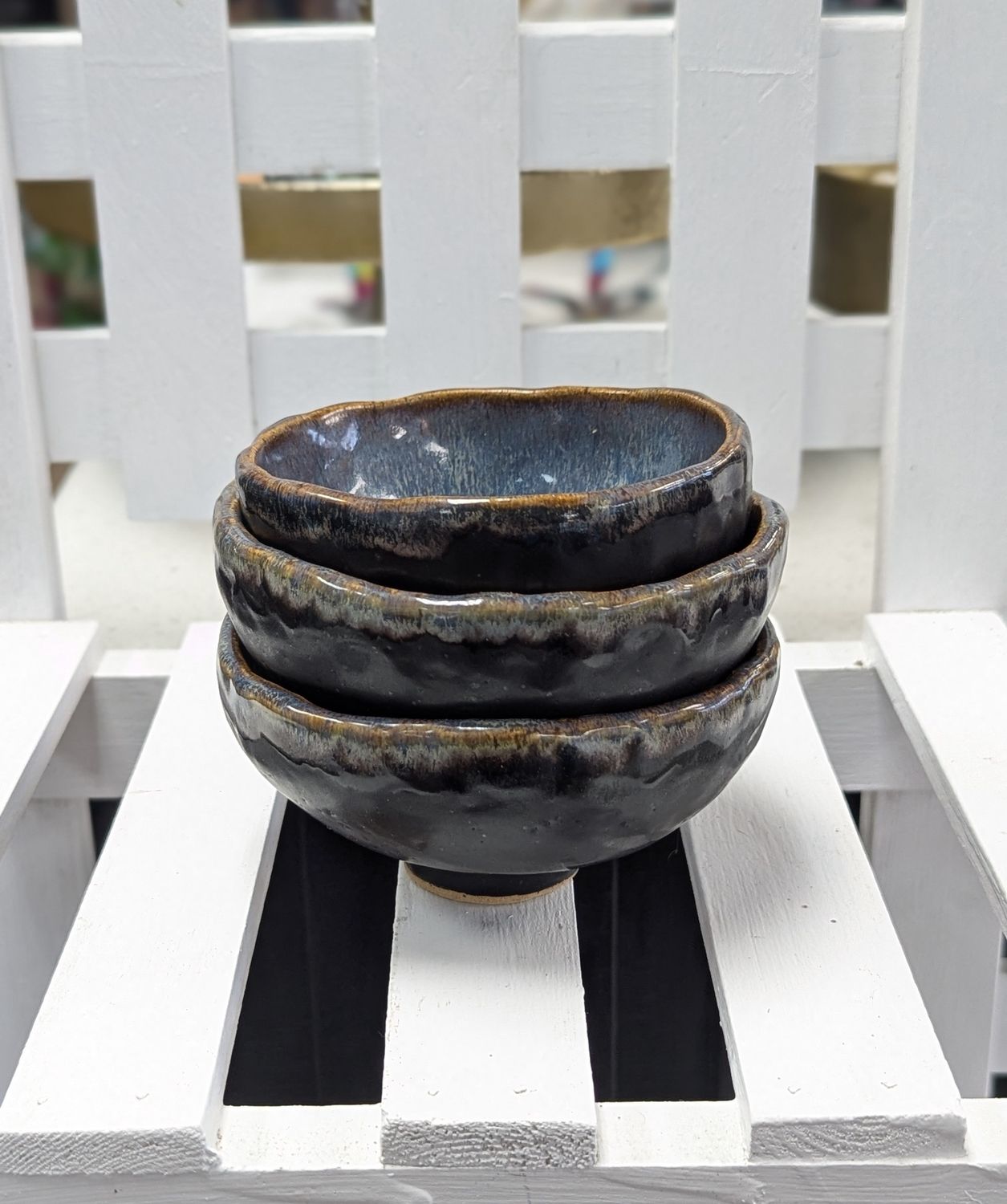 Blue/Brown/Black Side Dish Set