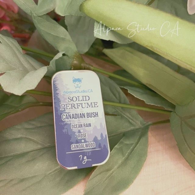 Canadian Bush Solid Perfume