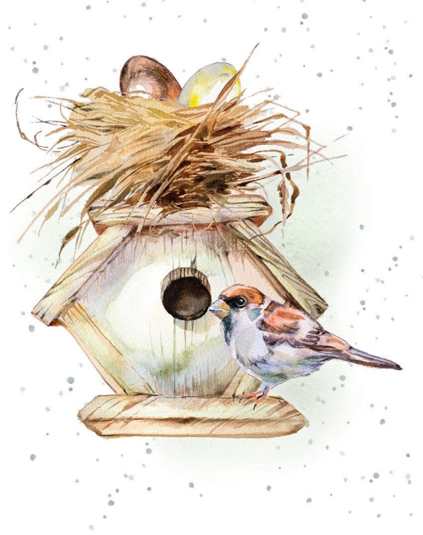 Home Tweet Home Mini Card