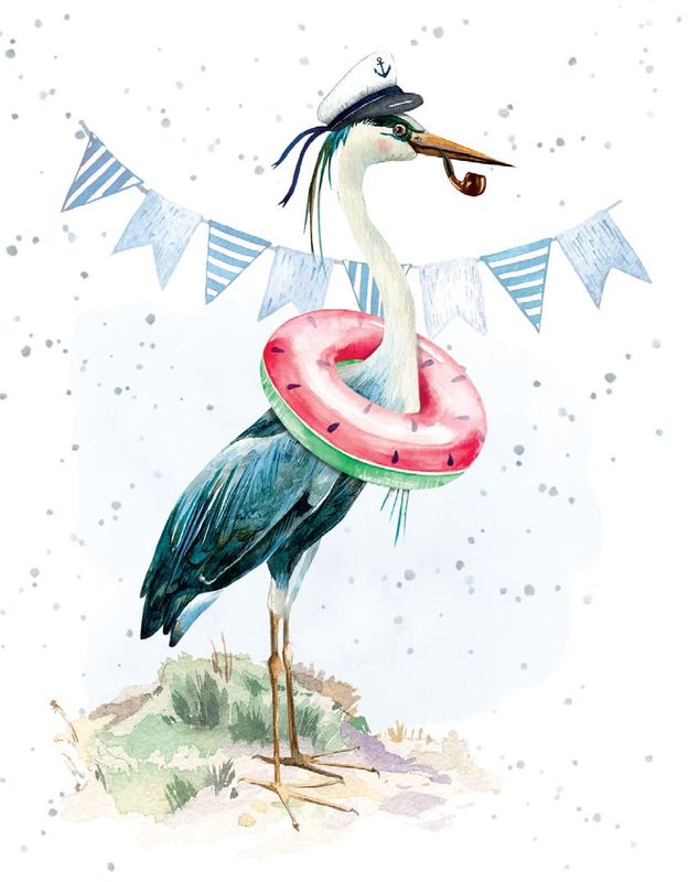 Ahoy Matey Card Mini Card