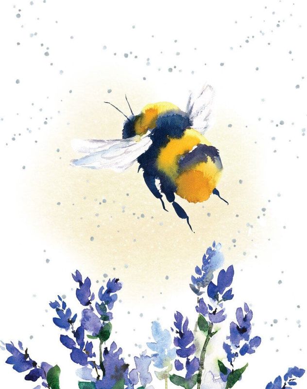Hap-Bee Day Mini Card