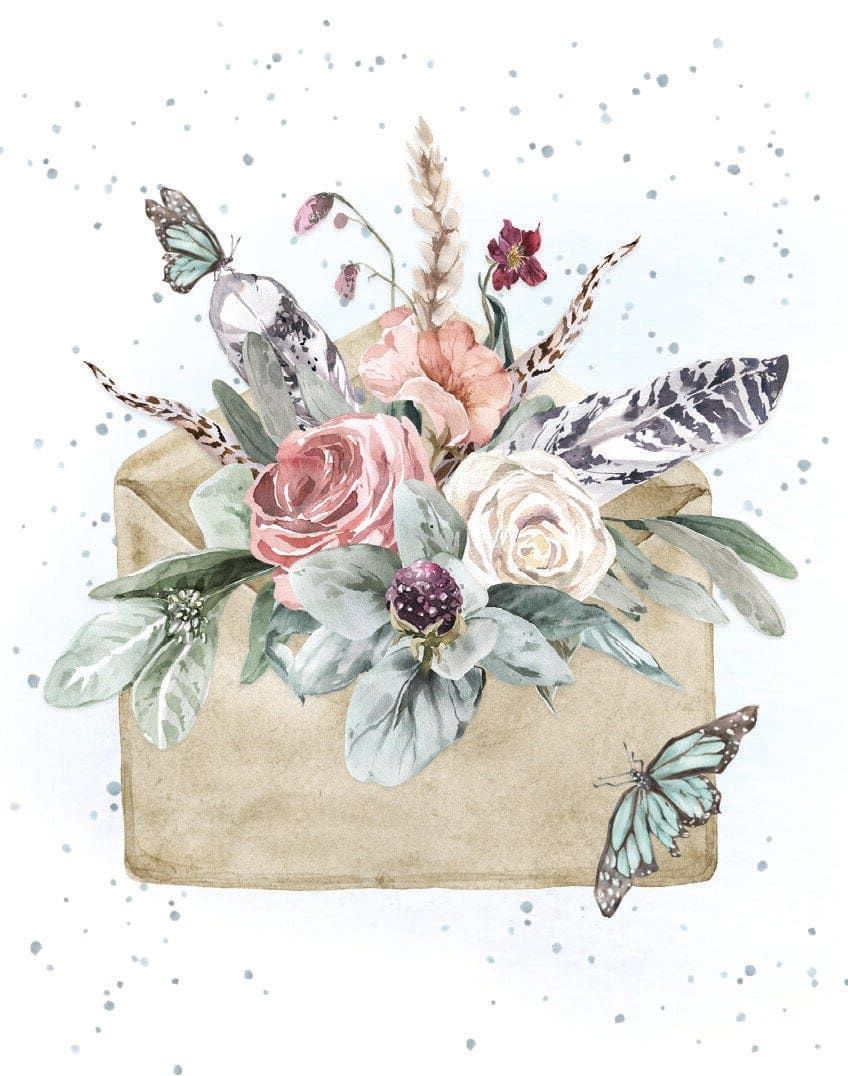 Bouquet of Memories Mini Card