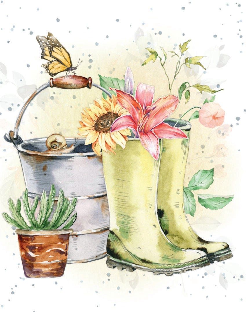 Garden Secret Mini Card