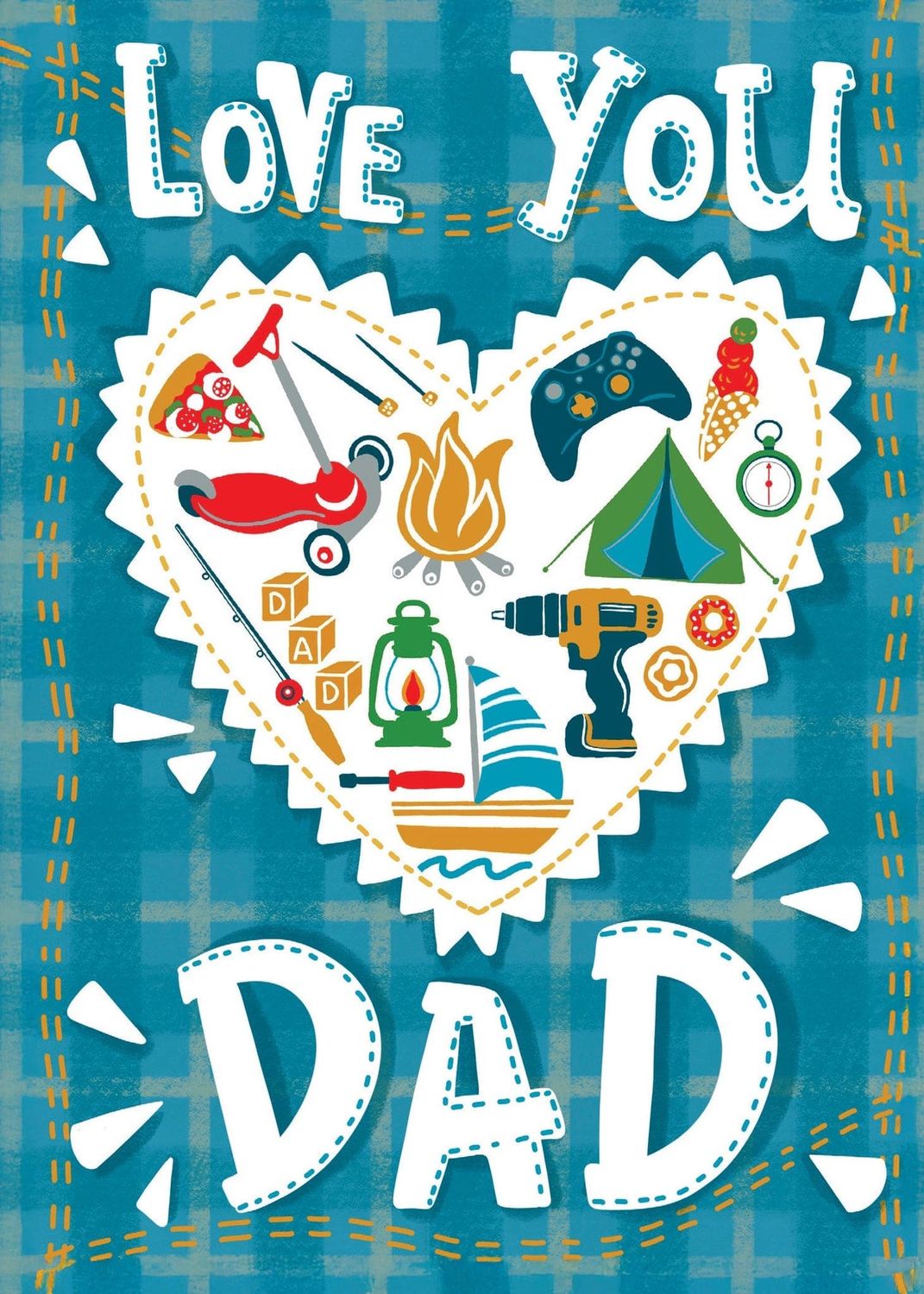 Love You Dad Card