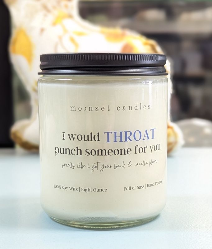 Throat Punch 8 oz Candle