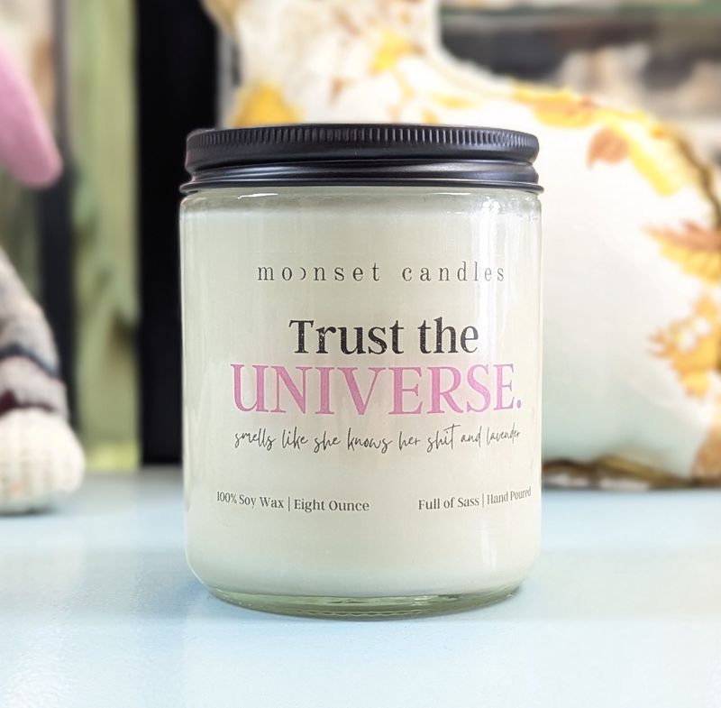 Universe 8 oz Candle