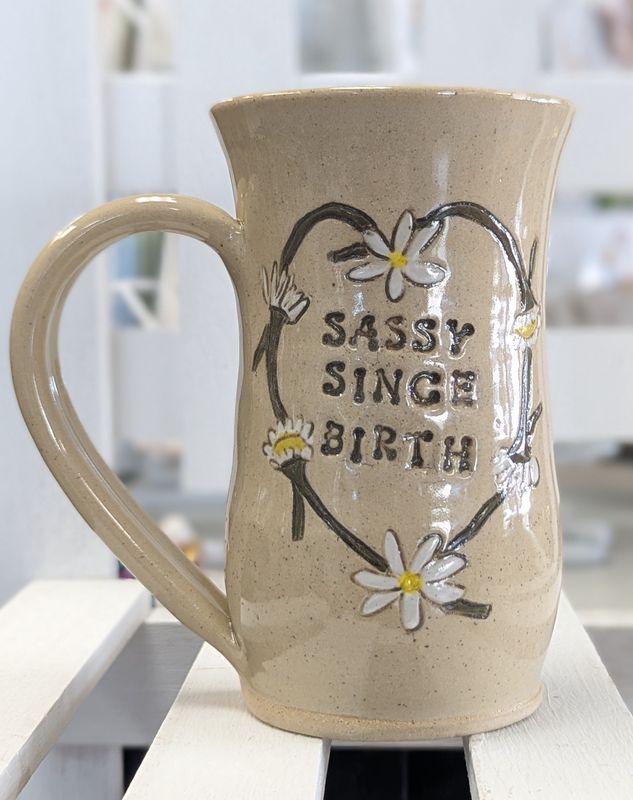 Sassy Since Birth Mug