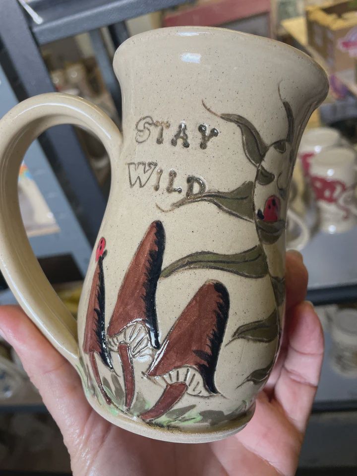 Stay Wild Brown Trio Mug