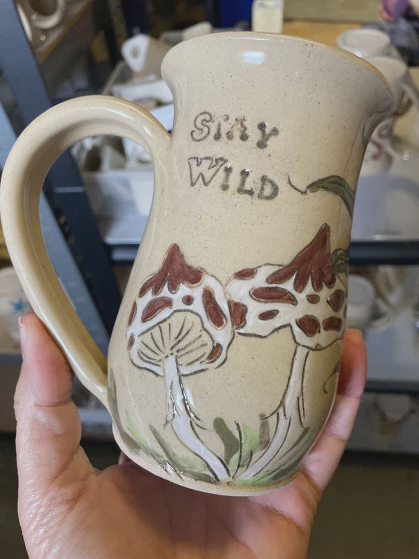 Stay Wild Shaggy Parasol Mug