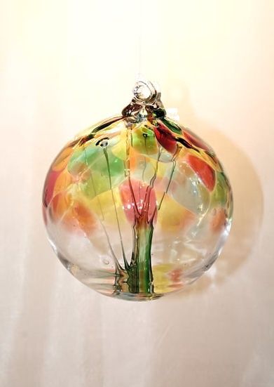 Tree Glass Ornament "Sisters" small