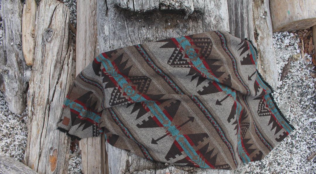 Rustic Tofino Beach Blanket