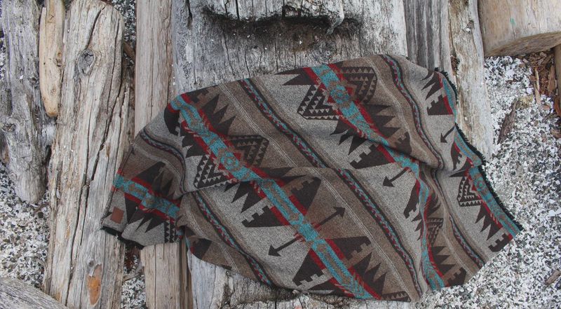 Rustic Tofino Beach Blanket
