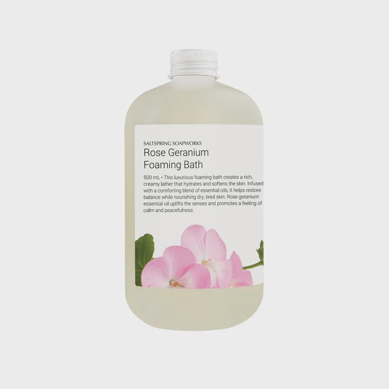 Rose Geranium Foaming Bath 500ml