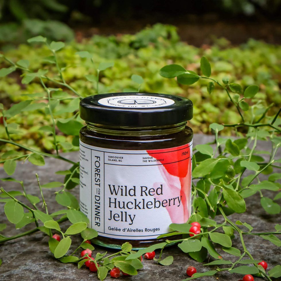 Wild Red Huckleberry Jelly