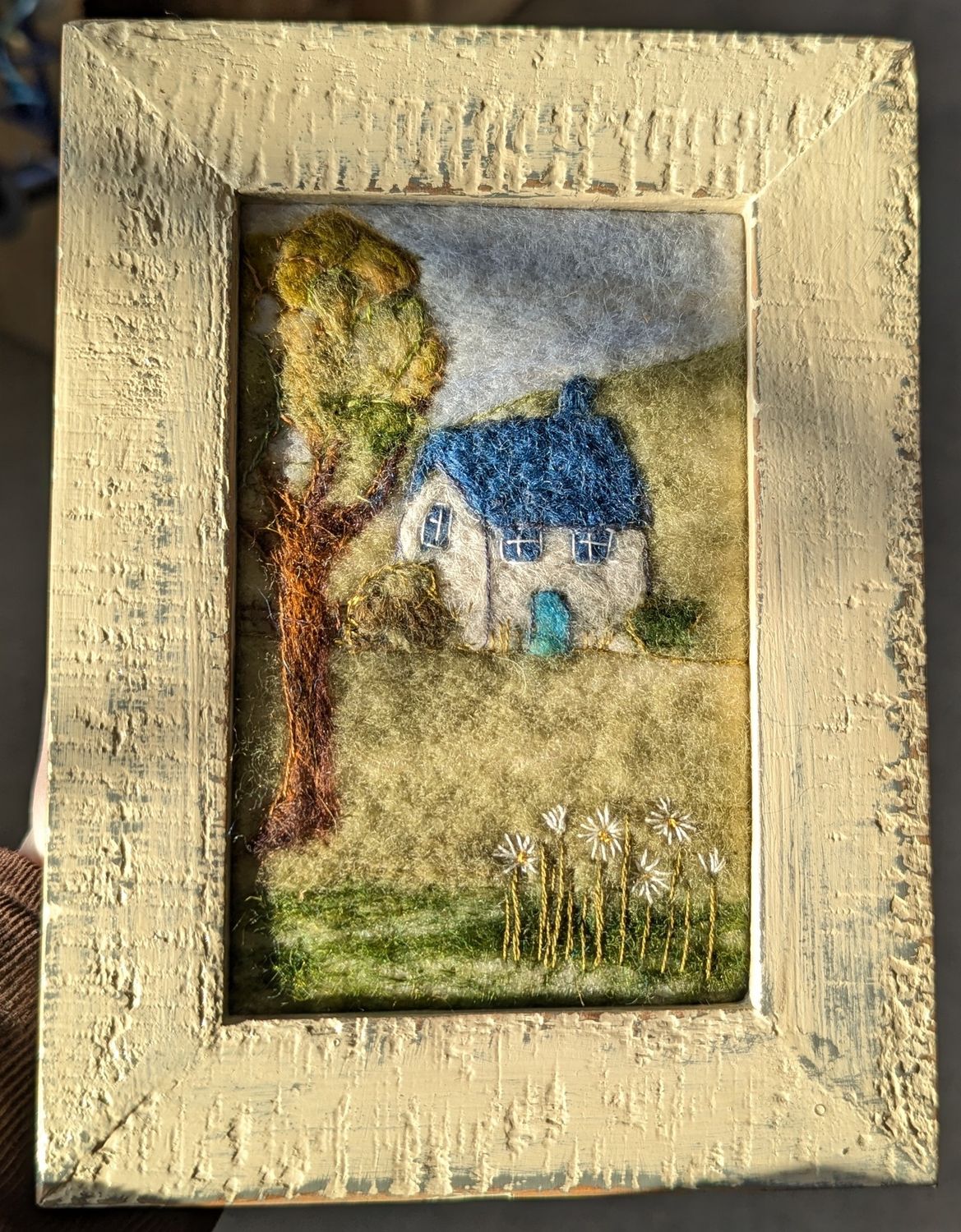 The Wee Cottage Felted 8" x 5/34" Frame