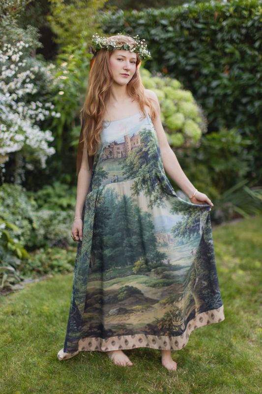 The Mythmaker Bohéme Slip Dress