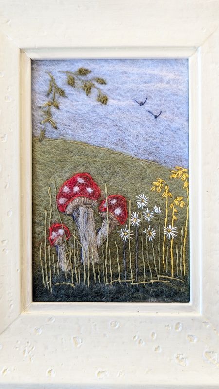 Country Side Felted Frame