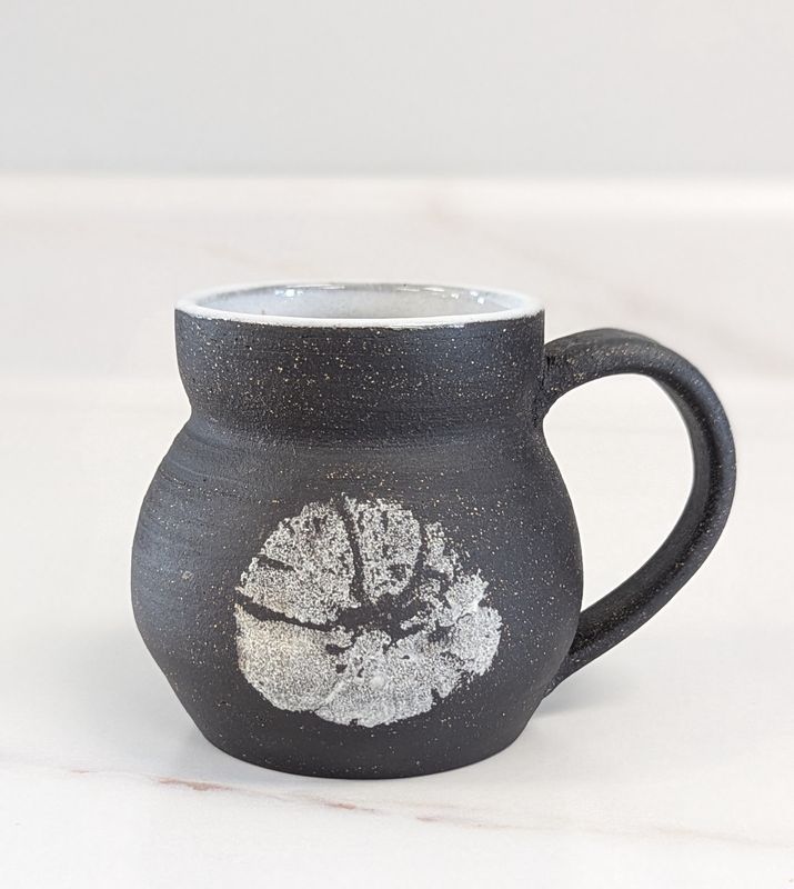 Black Clay Cortado Mug