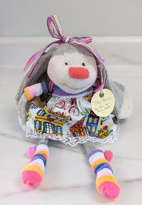 Tilley Bunny Sock Doll