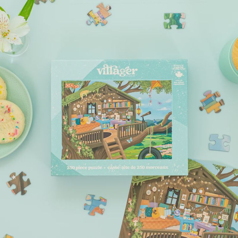 Treetop Hideout 250 Piece Puzzle