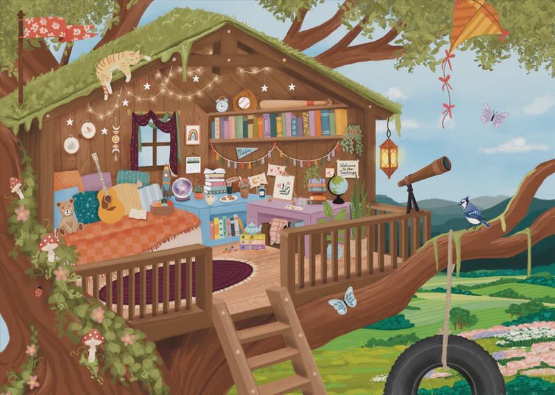 Treetop Hideout 250 Piece Puzzle