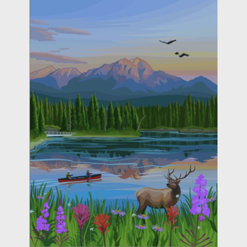 Jasper Flowers 500 Piece Puzzle