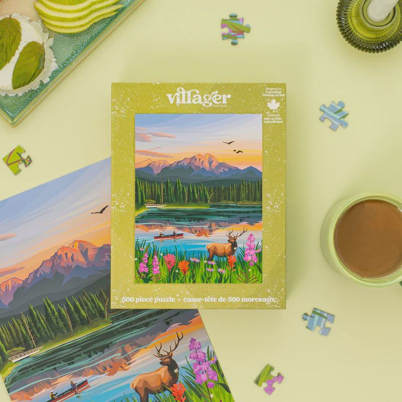Jasper Flowers 500 Piece Puzzle