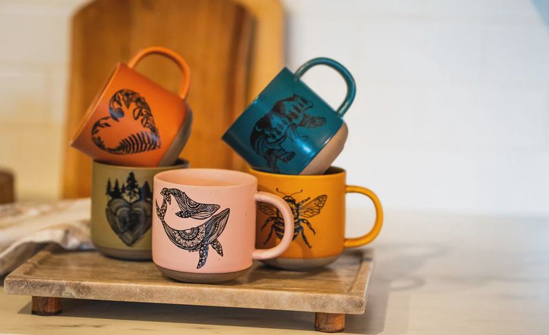 Mom and Baby Humpback Whale Mug