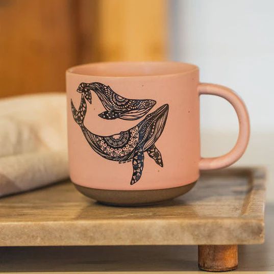 Mom and Baby Humpback Whale Mug