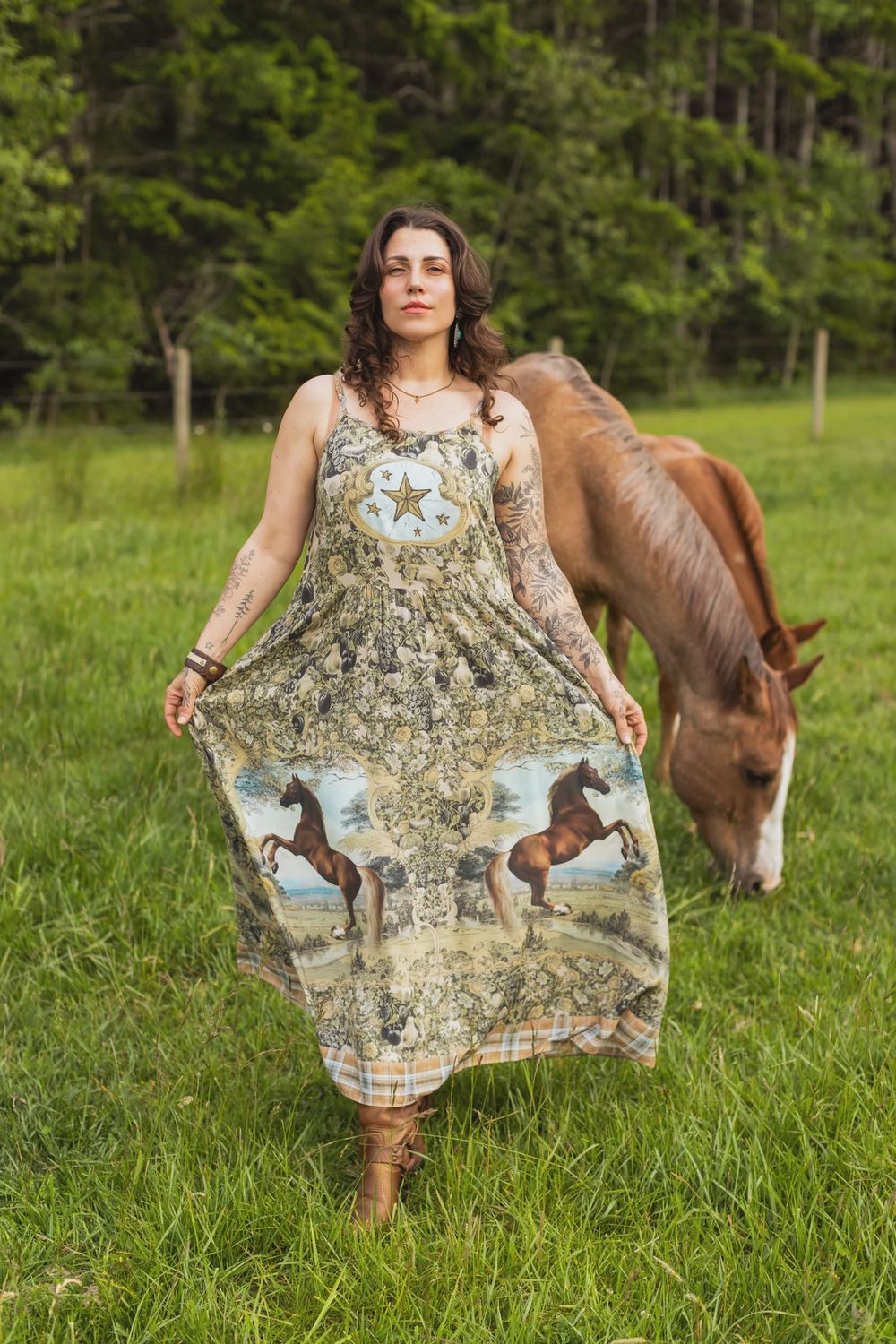 Born to Run Bohème Slip Dress