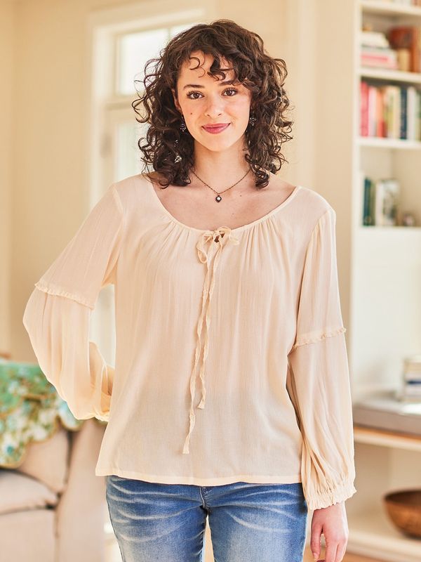 Juliet Blouse - Ecru